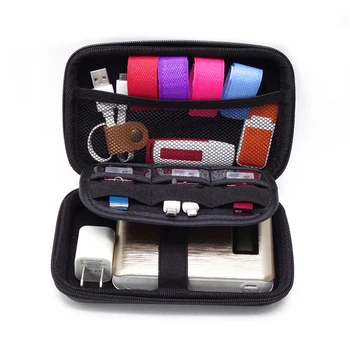 متعددة الوظائف الرقمية المنتجات حقيبة السفر حقيبة تخزين على محرك أقراص فلاش USB بطاقة الذاكرة كابل بيانات