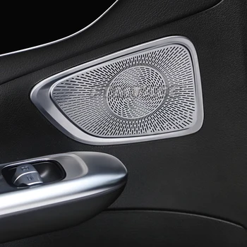 مرسيدس بنز GLC X254 2023 2024 سيارة مكبر الصوت الباب مكبر الصوت لوحة ملصقات تغطية ترتيب ملحقات التصميم الداخلي