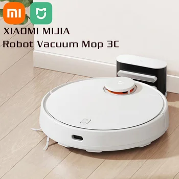 الرسمية XIAOMI MIJIA روبوت فراغ Mop 3C تجتاح غسل تنظيف المنزل نظافة الغبار LDS مسح الإعصار شفط الذكية المخطط خريطة