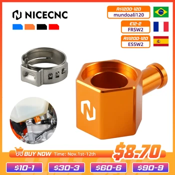 NiceCNC دراجة نارية خط الوقود خزان موصل KTM 250 300 EXC XCW XC 6 أيام TPi 250 350 450 SXF XCF 350 500 EXCF XCFW 2020-2022