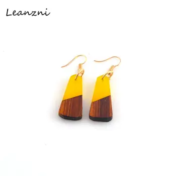 Leanzni مصنع متخصص في دليل الخشبية العتيقة إنتاج راتنج, أزياء خصائص هندسية ، أنثى الهدايا