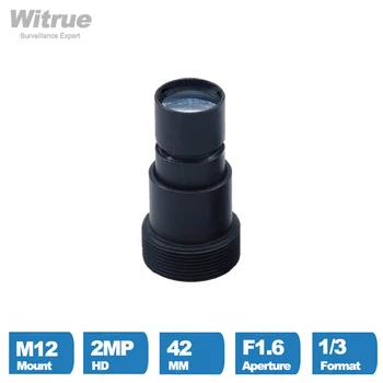 Witrue HD 2.0 ميجا بكسل 1080P M12 جبل 42mm عدسة طويلة عرض المراقبة الأمنية CCTV كاميرات التركيز اليدوي