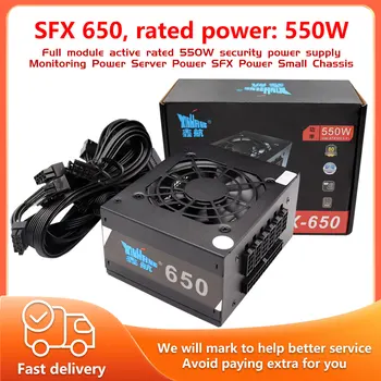 XINHANG SFX 650W وحدات بالكامل Mini ITX حالة وحدات الكمبيوتر امدادات الطاقة 110V~240V شهادة 80PLUS