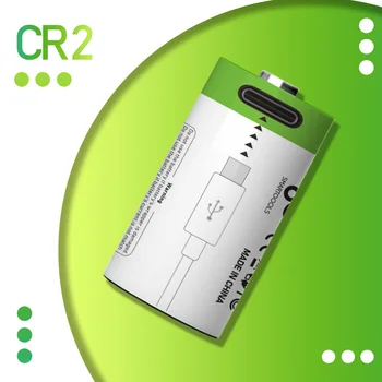 CR2 usb البطارية القابلة لإعادة الشحن كاميرا مكتشف مجموعة الفرامل القرص قفل sp-1 طابعة الانتظار 3.7 V بطارية الليثيوم برقية المناشير recargables تيبو ج