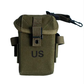 M1956 طويلة الحقيبة الأمريكية 20rd بجد محفظة الرجعية WW2 الجيش الأمريكي في فيتنام العالمي الذخيرة حزمة التخزين حزام حزمة