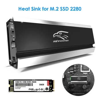 ثلج M. 2 2280 SSD بالوعة الحرارة تبريد وسادة حرارية الحالة الصلبة القرص الصلب برودة الفقد المبرد للحصول على جهاز كمبيوتر سطح المكتب