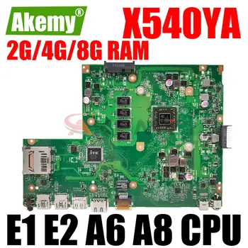 X540YA اللوحة الأم 2GB 8GB RAM ASUS جنرال موتورز X540YA X540Y X540YA D540Y R540Y لاوتوب Mainboard