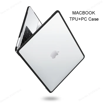 الكمبيوتر المحمول Cover for Macbook Pro 14 A2442 ماك بوك برو 16 حالة M1 A2485 2023 فوندا برو الهواء 15 13.6 تغطية A2337 A2179 A2289 حالة كابا