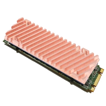الترا رقيقة من النحاس النقي غرفة التبريد برودة بالوعة الحرارة SSD الحرارية لوحة M. 2 2280 PCI-E NVME 1.5/2/3/4mm