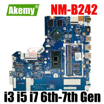 NM-B242 اللوحة الأم Lenovo 330-15IKB 330-17IKB الكمبيوتر المحمول اللوحة الأم اللوحة الأم وحدة المعالجة المركزية 4415U I3 I5 I7 وحدة المعالجة المركزية 920MX 940MX GPU RAM 4GB