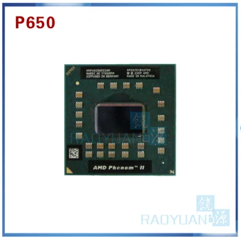 الكمبيوتر المحمول المعالج cpu AMD Phenom P650 HMP650SGR23GM P650 CPU Dual core 2.60 GHz 2MB L2 Cache Socket S1 (S1g4) PGA638