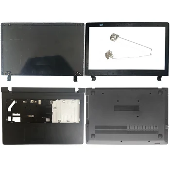 حالة جديدة Lenovo Ideapad 100-15 100-15IBY B50-10 الكمبيوتر المحمول شاشات الكريستال السائل الغطاء الخلفي/الأمامي الحافة/مفصلات الشاشة