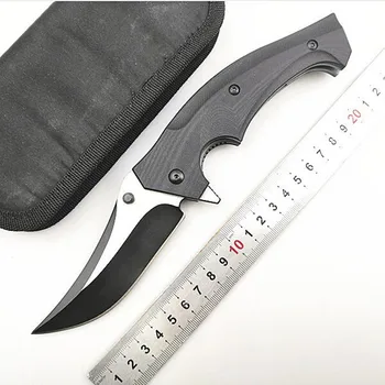 KESIWO KH03 للطي سكين D2 G10 شفرة التعامل مع واضعا الكرة التكتيكية سكين جيب فائدة التخييم في الهواء الطلق الصيد الصيد سكين