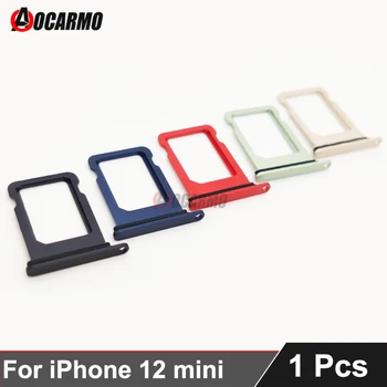 لابل اي فون 12 مصغرة بطاقة SIM واحدة صينية حامل فتحة درج أبيض أسود أحمر أخضر أزرق قطع الغيار