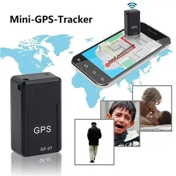 GF07 لتحديد المواقع سيارة تعقب مصغرة مصغرة ذكية لتحديد المواقع جهاز تتبع الوقت الحقيقي مكافحة سرقة التسجيل المغناطيسي المركبات لتحديد المواقع