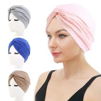 الجديد التطبيقات إلى جيرسي القطن عمامة الكيماوي قبعة الشعر الذي يغطي الحجاب قبعة تطور التفاف الرأس عصابات أغطية الرأس قبعة الشعر الملحقات