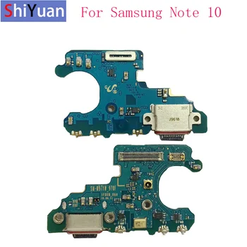الأصلي شاحن USB ميناء رصيف مجلس Samsung Galaxy Note10 N970F N970U Note10 بالإضافة إلى N975 ملاحظة 10 لايت N770 شحن USB ثنائي الفينيل متعدد الكلور