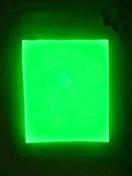الشحن مجانا الأصفر و الأخضر Photoluminescent مسحوق مسحوق الفوسفور DIY الديكور 100g/حقيبة,تزيين المواد,توهج مسحوق الطلاء