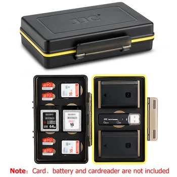 LP-E6 LP-E8 LP-E12 LP-E17 NB-13L مربع البطارية وبطاقة الذاكرة حالة حامل SD SDHC SDXC MSD مايكرو SD TF XQD المحفظة بطاقة منظم
