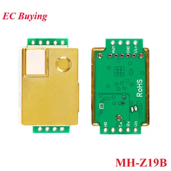 MH-Z19 MH-Z19B MH-Z19E الأشعة تحت الحمراء استشعار ثاني أكسيد الكربون CO2 CO 2 رصد غاز ثاني أكسيد الكربون وحدة استشعار 400-5000ppm 0-5000ppm UART PWM الانتاج