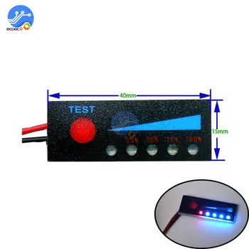 BMS 1S 2S 3S 4S 5S 6S 7S بطارية Lifepo4 قدرة مؤشر LED شاشة اختبار القدرات عن بنك الطاقة الكهربائية الحفر ديي