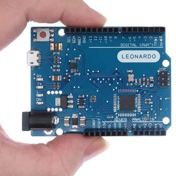 ليوناردو R3 مجلس التنمية + كابل USB ATMEGA32U4 ل Arduino