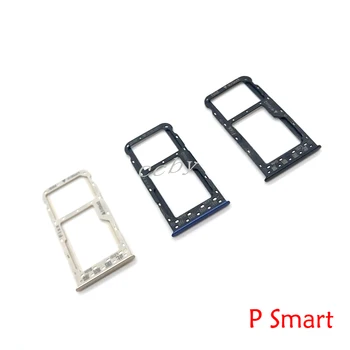 SIM بطاقة صينية القارئ حامل فتحة محول Huawei P الذكية 2018 مأخذ فتحة حامل