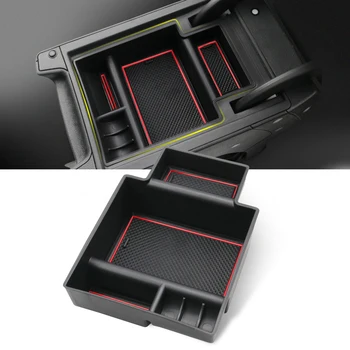 RUIYA سيارة مسند صندوق تخزين ليون MK3 ليون كوبرا 5F بين عامي 2013-2019 التحكم المركزية الحاوية الداخلية السيارات ليون MK3 الملحقات