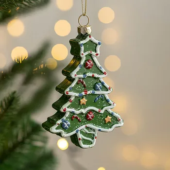 شجرة عيد الميلاد الحلي عيد الميلاد الكرة الديكور عيد الميلاد الديكور الكرة الكسر معلقة زخرفة شجرة العام الجديد عام 2022