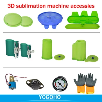 3D التسامي طابعة آلة الملحقات يلتف القدح المطاط المشابك تركيب مضخة فراغ المطبوعة PCB صمام الكهرومغناطيسي