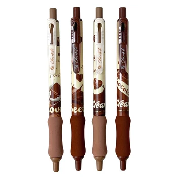 الإبداعية تصميم الشوكولاته الميكانيكية أقلام الرصاص 0.5 مم التلقائي قلم رصاص Kawaii قرطاسية الطالب اضغط على القلم المدرسة اللوازم المكتبية
