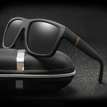 2023 الفاخرة الاستقطاب النظارات الشمسية للرجال القيادة الذكور الشمس نظارات للرجال الرجعية النساء العلامة التجارية مصمم UV400 Gafas