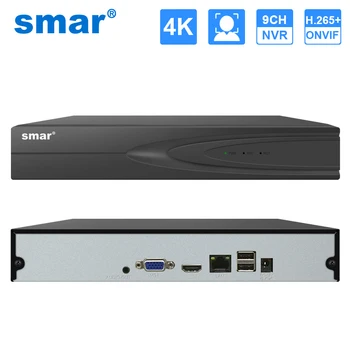 سمار 4K HD 9CH 16CH H. 265 شبكة CCTV فيديو مسجل 6MP/8MP كاميرا IP نظام حماية الأمن Onvif Xmeye سحابة NVR