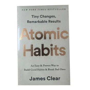 الذرية عادات جيمس واضحة سهلة مجربة طريقة لبناء عادات جيدة وكسر السيئة إدارة الذات كتب تطوير الذات