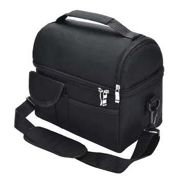 حقيبة الغداء معزول يمكن إعادة استخدامها حقيبة الحرارية النساء الرجال متعددة الوظائف 8L برودة الحارة حفظ مربع الغداء مانعة للماء