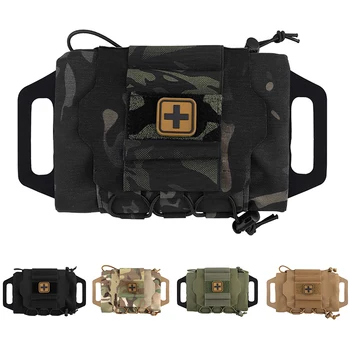 التكتيكية الإسعافات الأولية في الهواء الطلق الصيد حقيبة العسكرية الحقيبة IFAK مجموعات رخوة الطبية الحقيبة الانتشار السريع الإسعافات الأولية النجاة